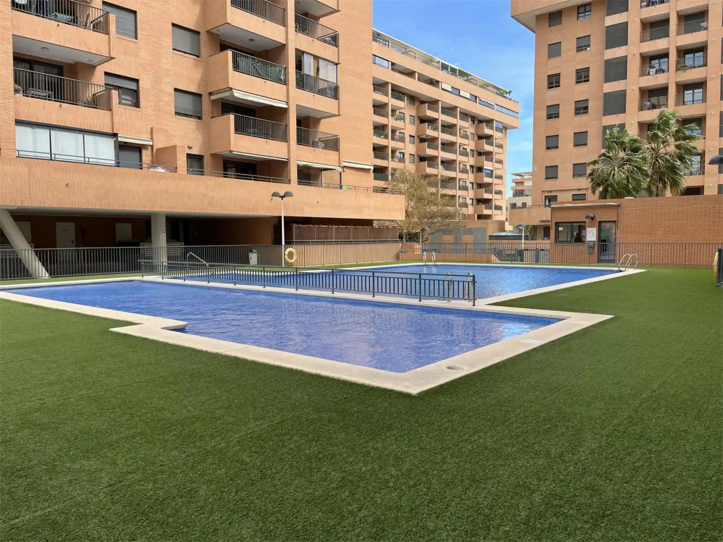 Swimming pool of Flat for sale in Alboraya  with Air Conditioner, Terrace and Swimming Pool
