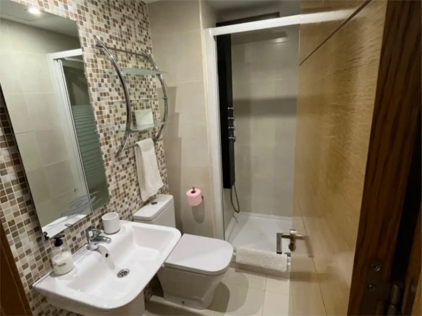 Bathroom of Flat for sale in Alboraya  with Air Conditioner, Terrace and Swimming Pool