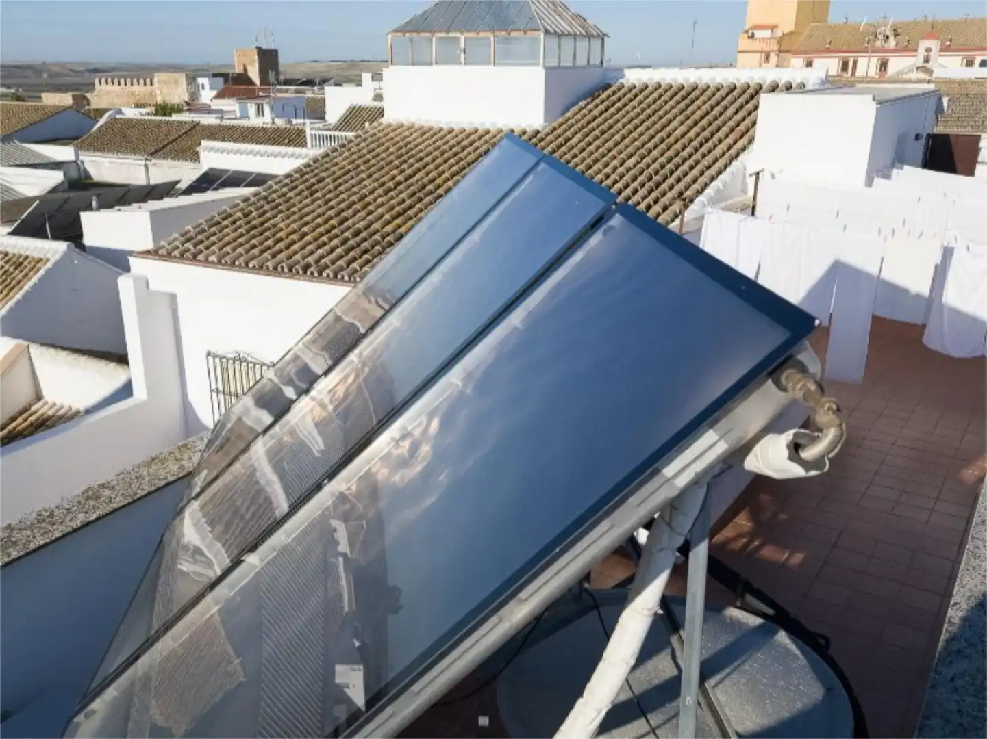 Vista exterior de Planta baixa en venda en El Coronil amb Aire condicionat, Calefacció i Moblat