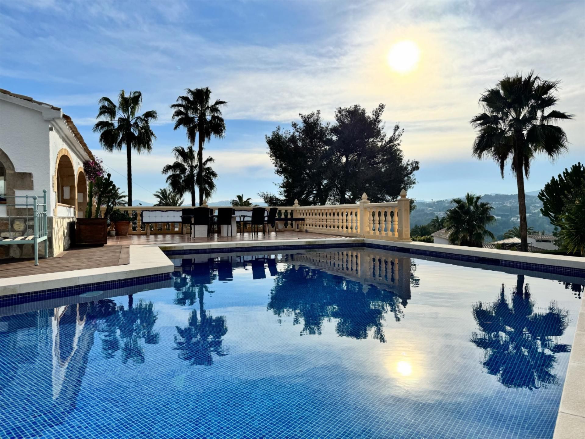 Piscina de Casa adosada en venda en Jávea / Xàbia amb Aire condicionat, Calefacció i Jardí privat