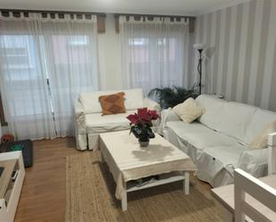 Living room of Flat to rent in Ferrol  with Heating, Parquet flooring and Storage room