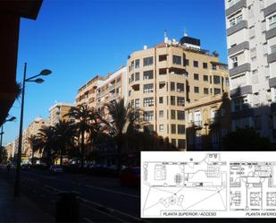 Vista exterior de Àtic en venda en  Valencia Capital amb Aire condicionat, Calefacció i Terrassa