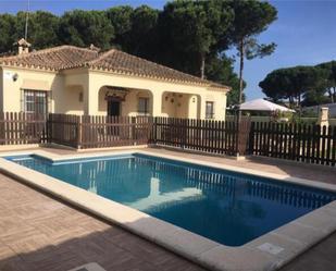 Swimming pool of Single-family semi-detached to rent in Chiclana de la Frontera  with Heating, Private garden and Terrace