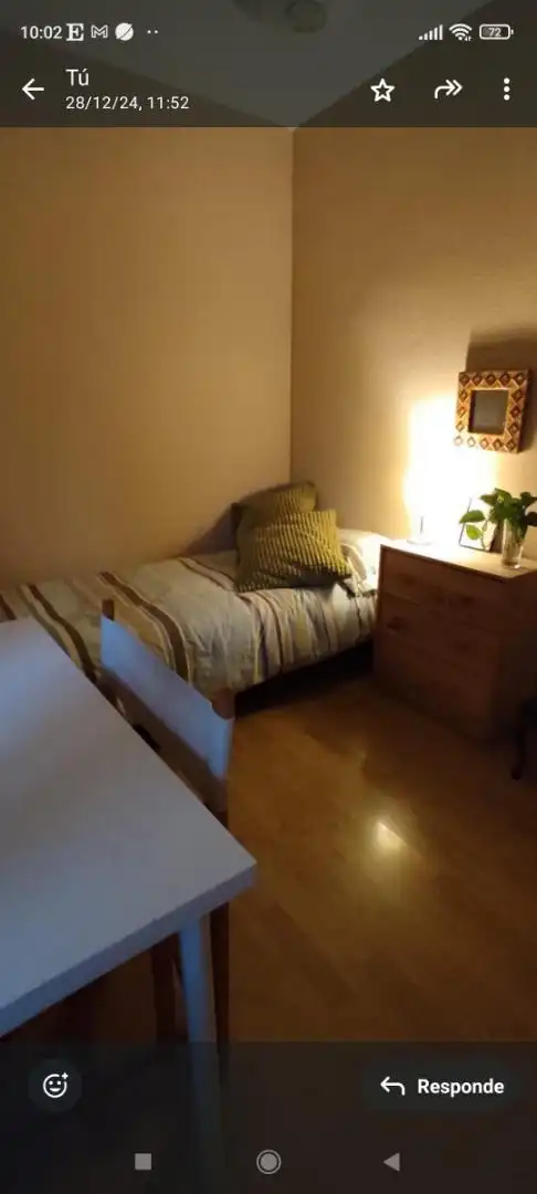 Habitación de Piso para compartir en Madrid con Calefacción, Parquet y Terraza