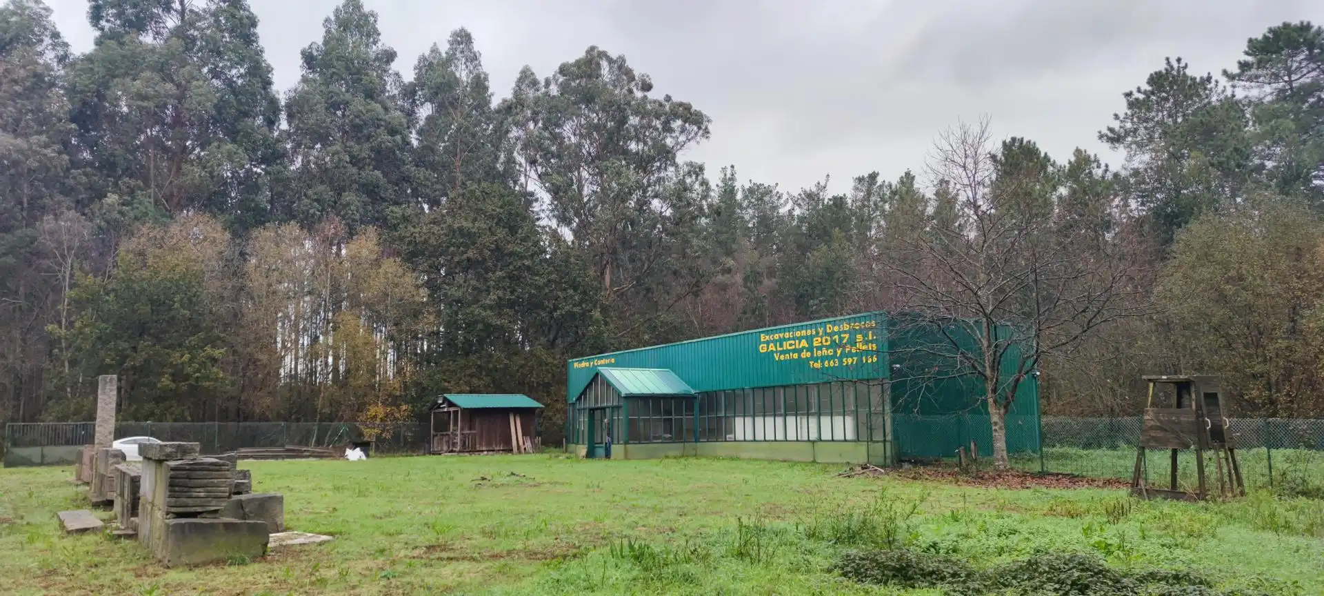 Vista exterior de Local en venda en Miño