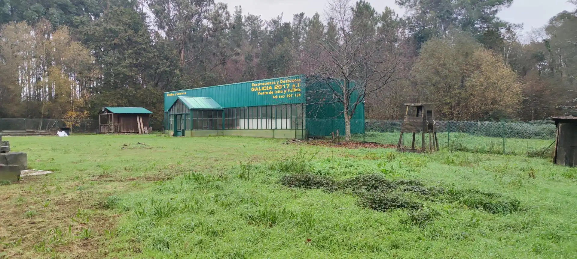 Vista exterior de Local en venda en Miño