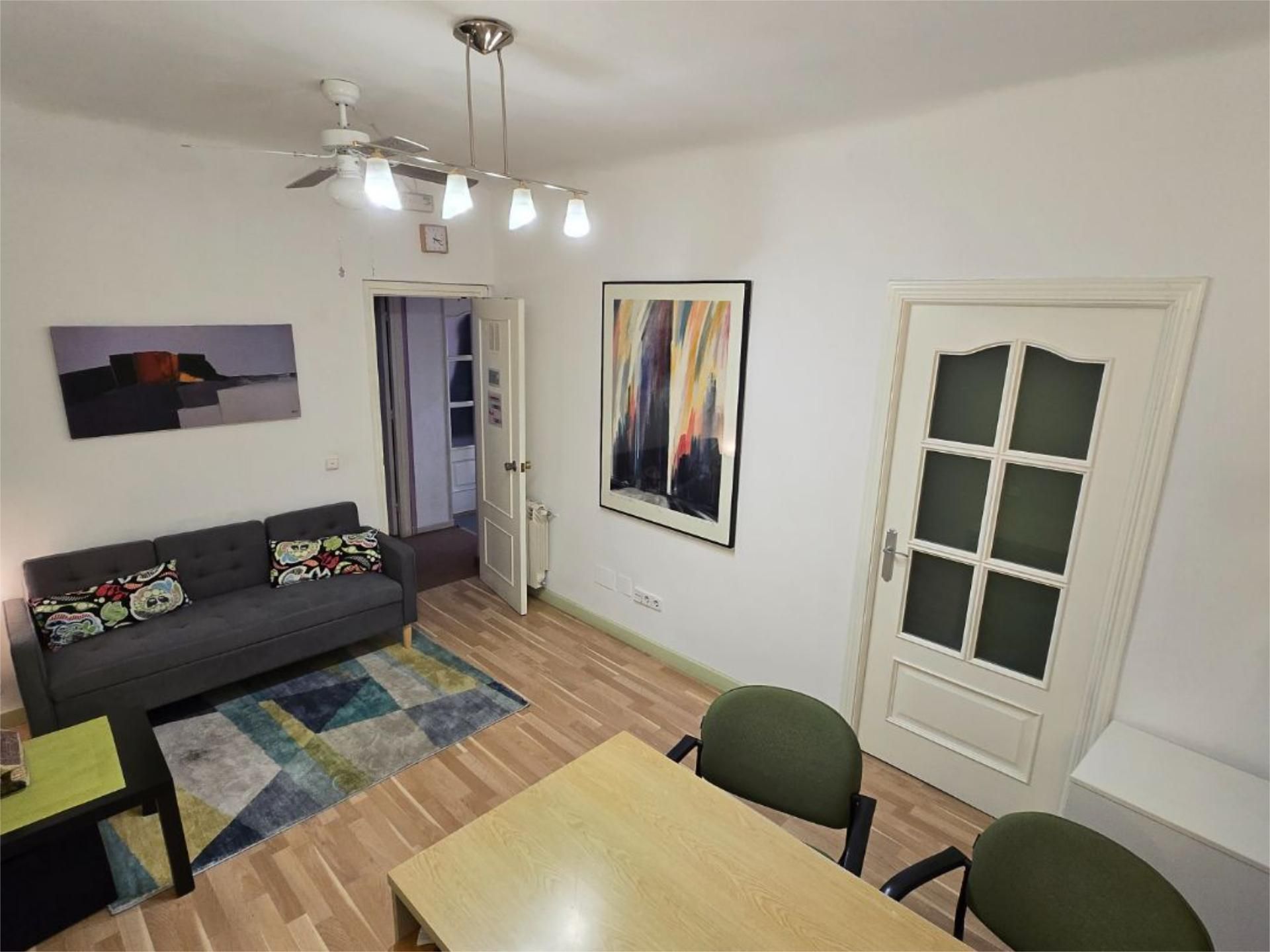 Sala d'estar de Oficina de lloguer en  Madrid Capital
