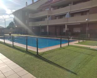 Swimming pool of Flat for sale in Cuzcurrita de Río Tirón  with Heating, Private garden and Parquet flooring