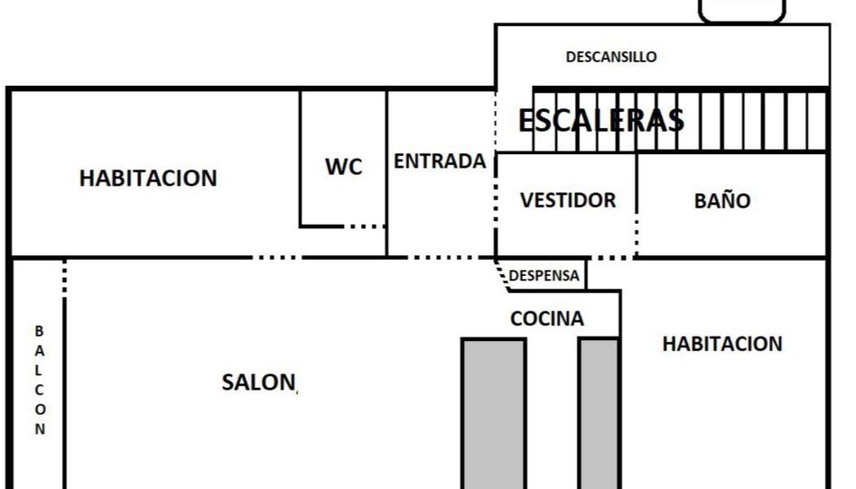 Foto 1 de Piso en venta en Rúa Xuncal, 15, Perillo, A Coruña