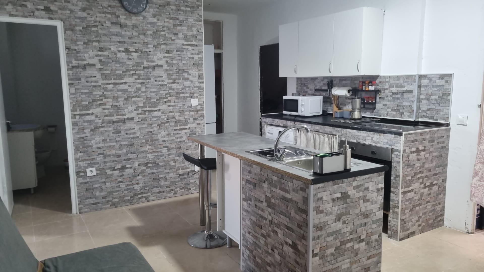 Cuina de Apartament en venda en San Fernando amb Moblat, Forn i Rentadora