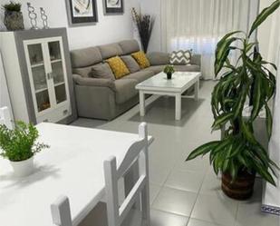 Living room of Apartment to rent in Chiclana de la Frontera  with Heating, Terrace and Furnished