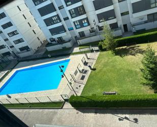 Swimming pool of Flat for sale in Burgos Capital  with Heating, Parquet flooring and Storage room