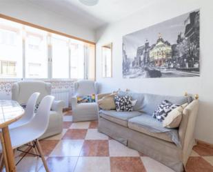 Living room of Flat to share in  Madrid Capital  with Heating, Furnished and Video intercom