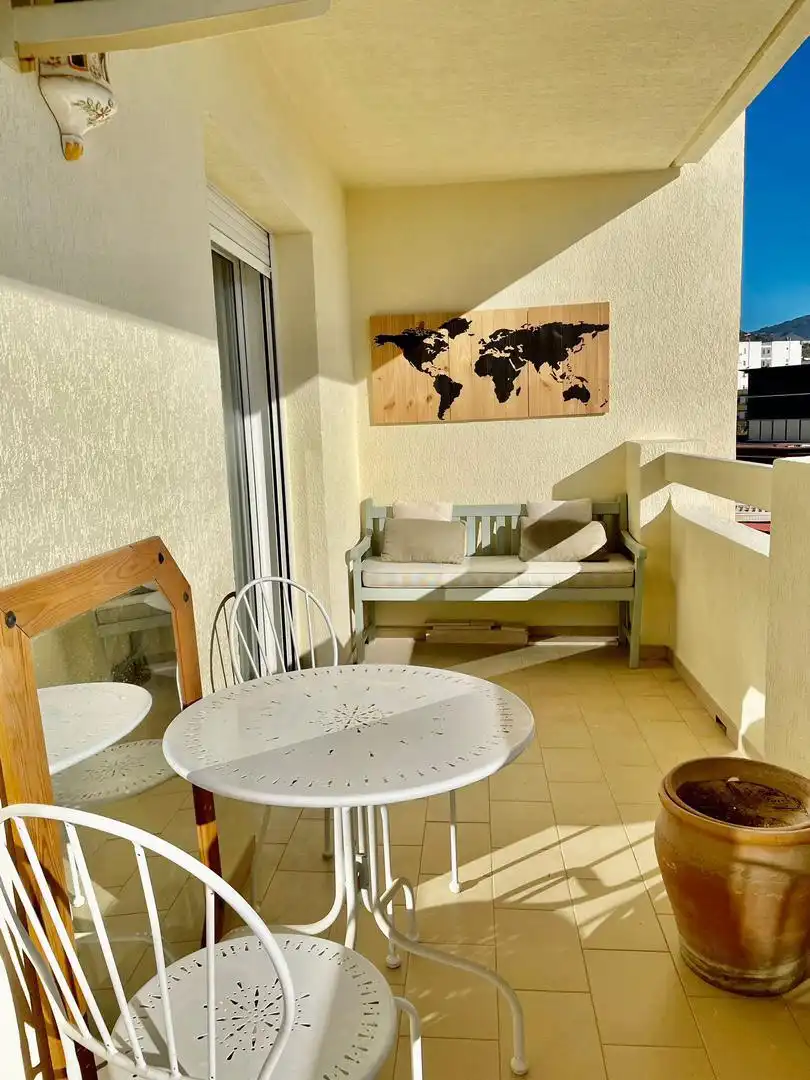 Wohnung zur Miete in Calle Jacinto Benavente, 5, Ricardo Soriano Terrasse von Wohnung zur Miete in Marbella mit Klimaanlage und Terrasse