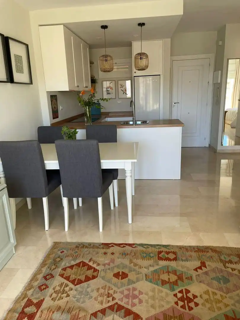 Wohnung zur Miete in Calle Jacinto Benavente, 5, Ricardo Soriano Esszimmer von Wohnung zur Miete in Marbella mit Klimaanlage und Terrasse