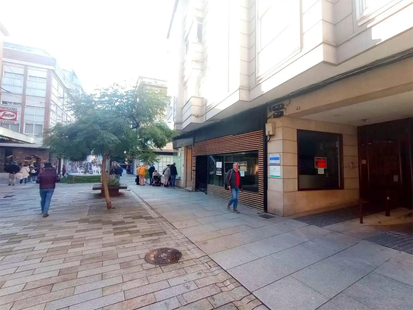 Commercial properties for rent in Rúa do Alcalde Rey Daviña, 43, Vilagarcía Exterior view of Commercial properties for rent in Vilagarcía de Arousa with Air Conditioner, Parquet flooring and Furnished