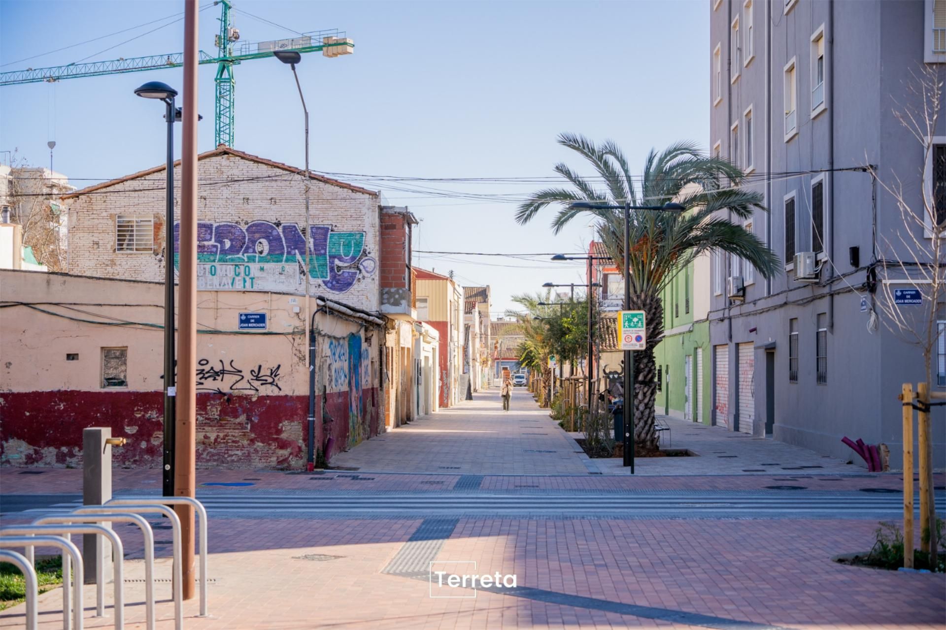 Exterior view of Flat to rent in  Valencia Capital  with Air Conditioner, Heating and Parquet flooring