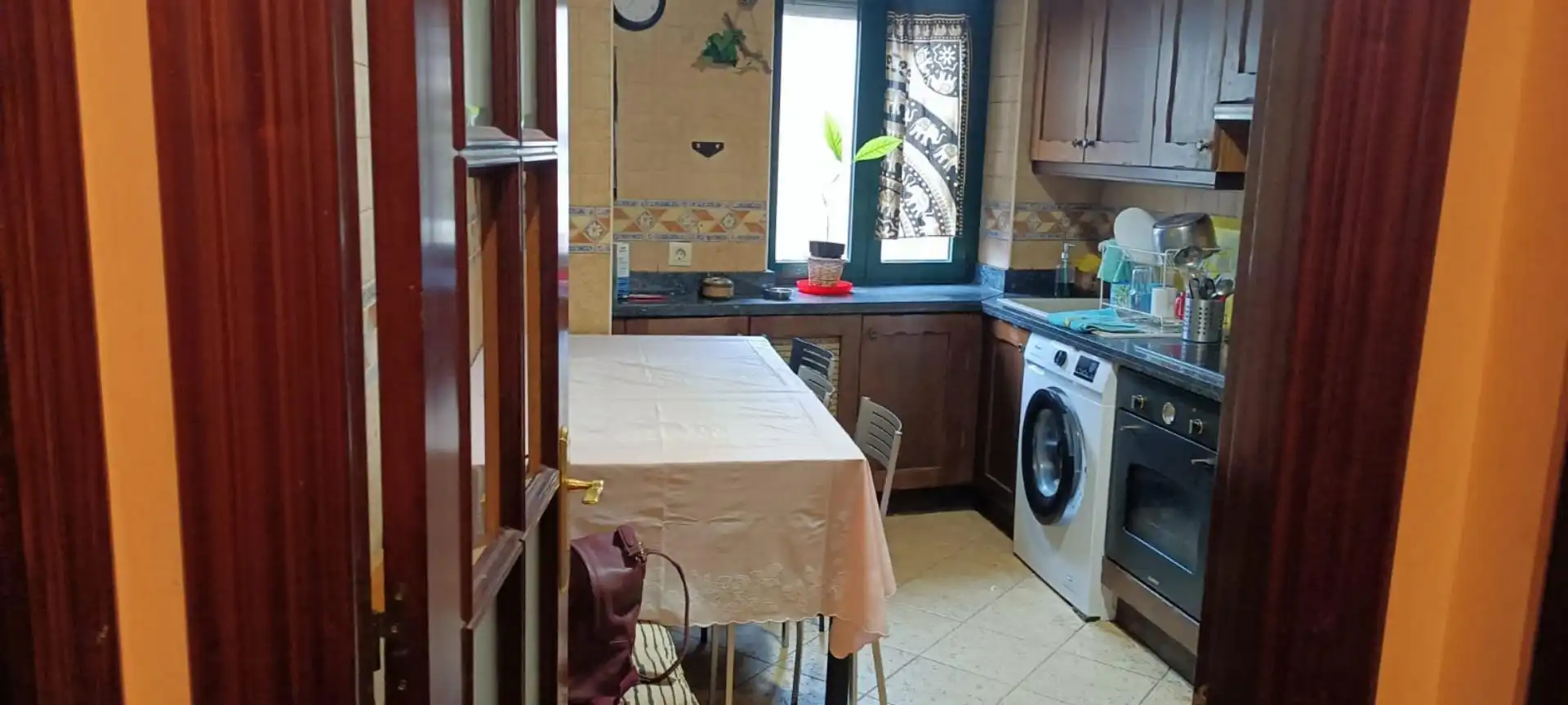 Kitchen of Flat for sale in Gijón   with Balcony