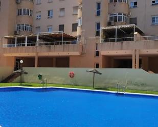 Swimming pool of Attic for sale in Málaga Capital  with Parquet flooring, Terrace and Furnished