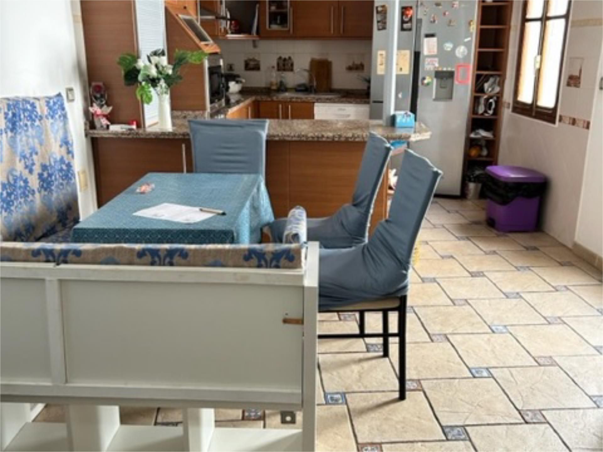 Comedor de Casa adosada en venta en La Solana   con Aire acondicionado, Parquet y Terraza