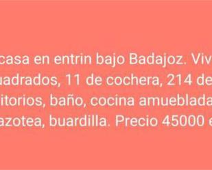 Jardí de Casa o xalet en venda en Badajoz Capital amb Jardí privat