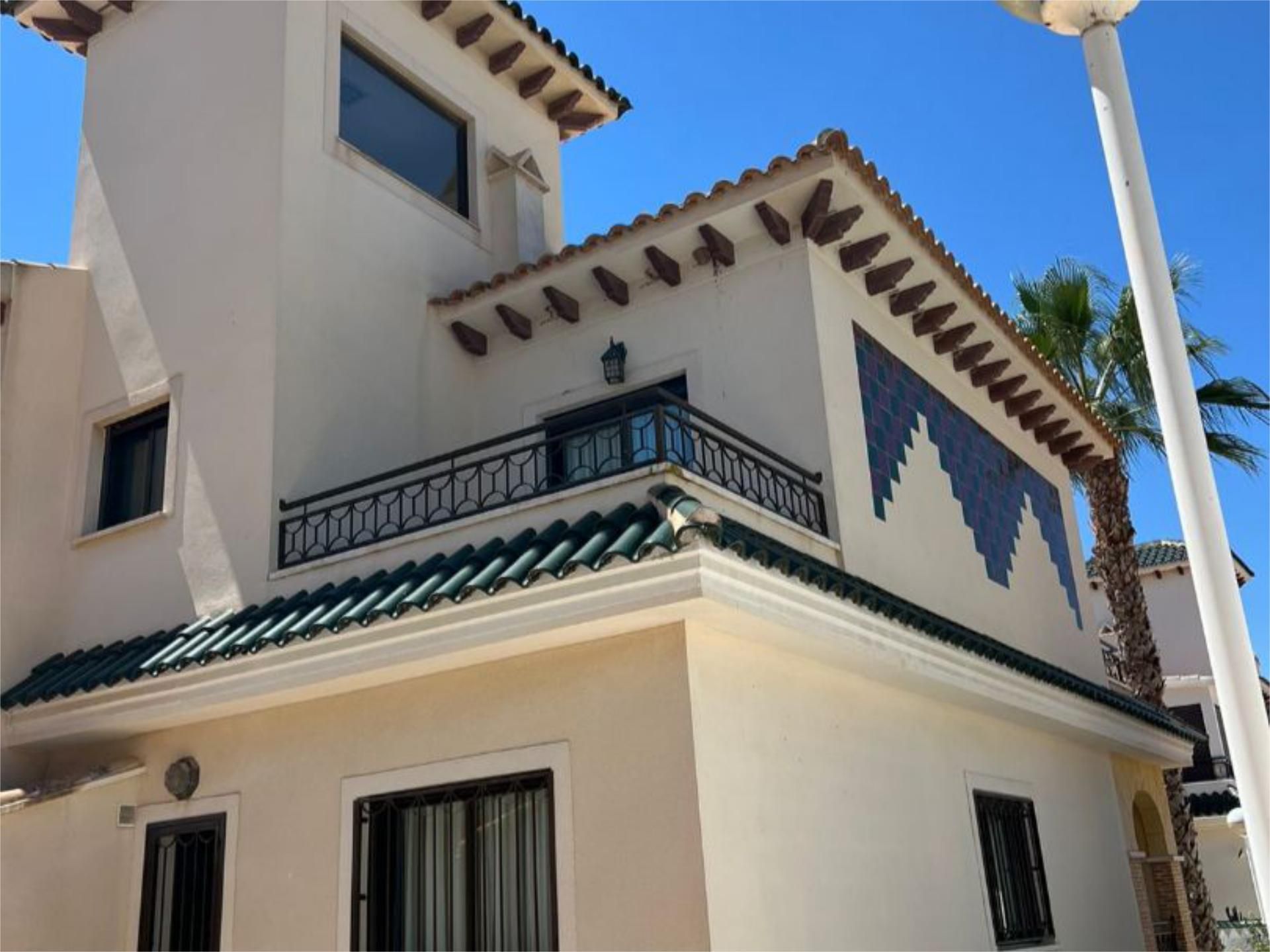 Exterior view of Duplex for sale in Rojales  with Private garden, Swimming Pool and Furnished