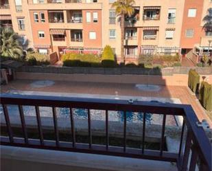 Swimming pool of Flat to rent in  Granada Capital  with Heating, Private garden and Terrace