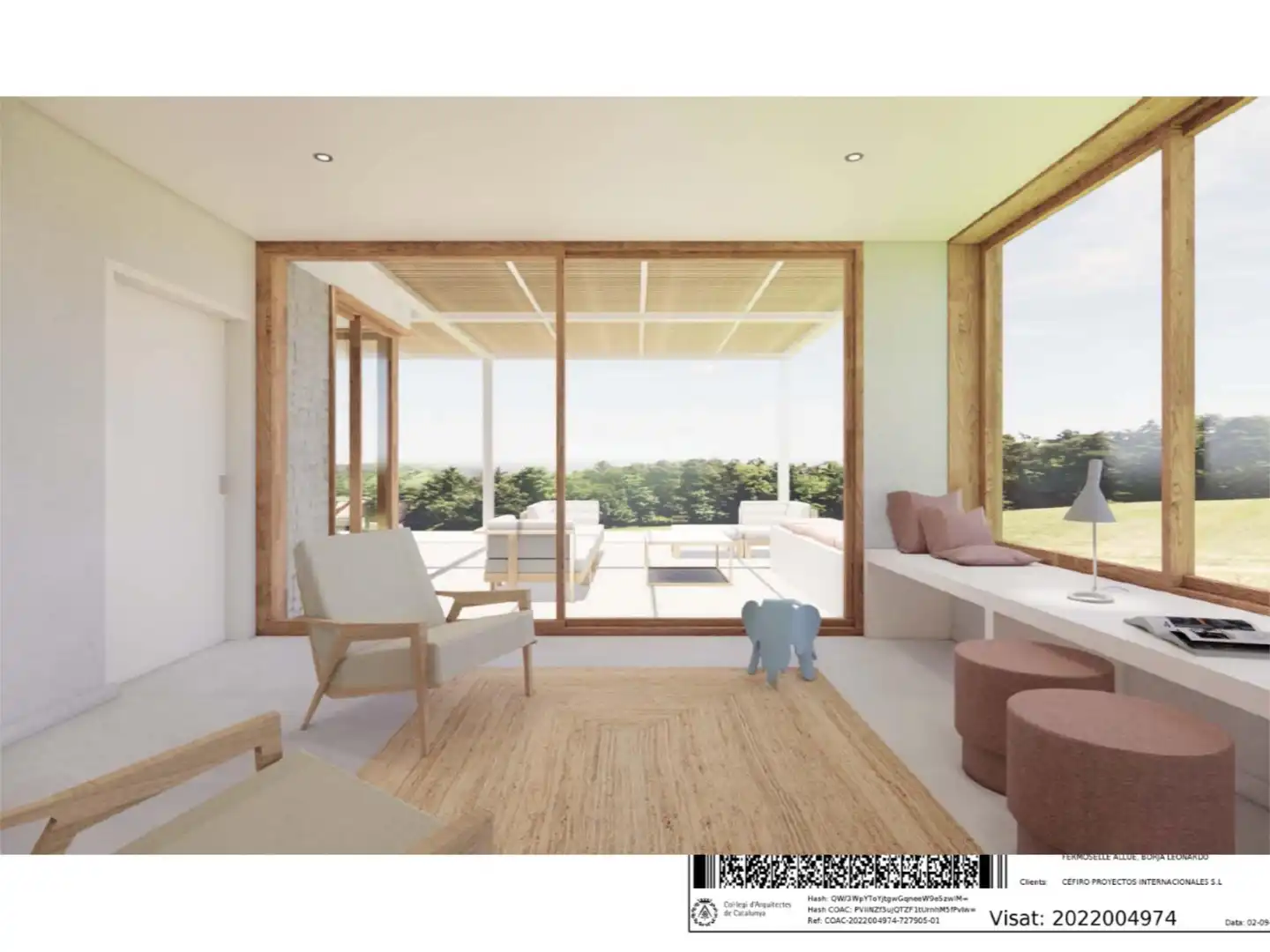Flat for sale in Vial Camino, 62, Puig Moltó - Can Macià Living room of Flat for sale in Sant Pere de Ribes with Private garden, Terrace and Storage room