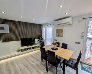 Dining room of Apartment to rent in Castell-Platja d'Aro  with Air Conditioner, Parquet flooring and Terrace