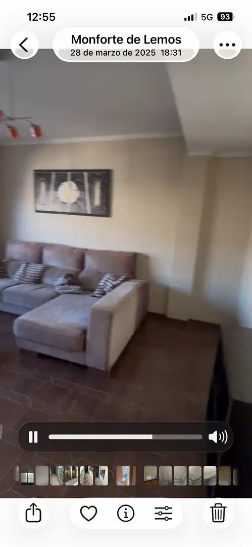 Flat for sale in Rúa Inés de Castro, 15, Monforte de Lemos Living room of Flat for sale in Monforte de Lemos with Heating, Parquet flooring and Storage room
