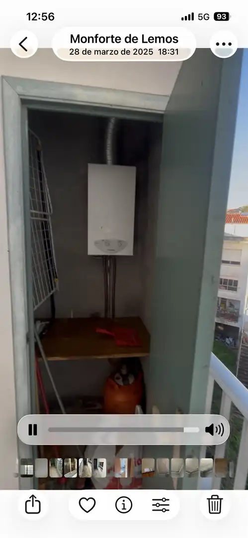 Flat for sale in Rúa Inés de Castro, 15, Monforte de Lemos Garden of Flat for sale in Monforte de Lemos with Heating, Parquet flooring and Storage room