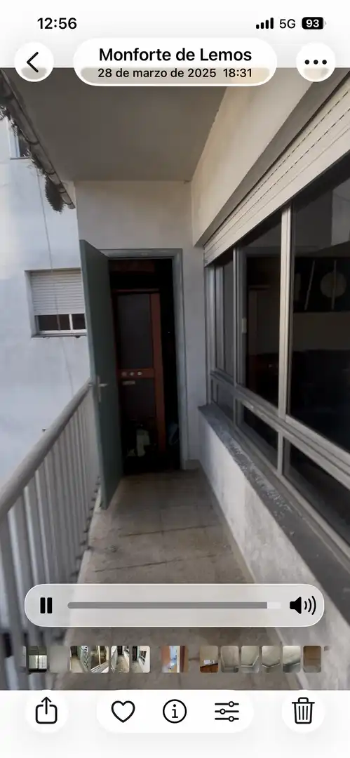 Flat for sale in Rúa Inés de Castro, 15, Monforte de Lemos Balcony of Flat for sale in Monforte de Lemos with Heating, Parquet flooring and Storage room
