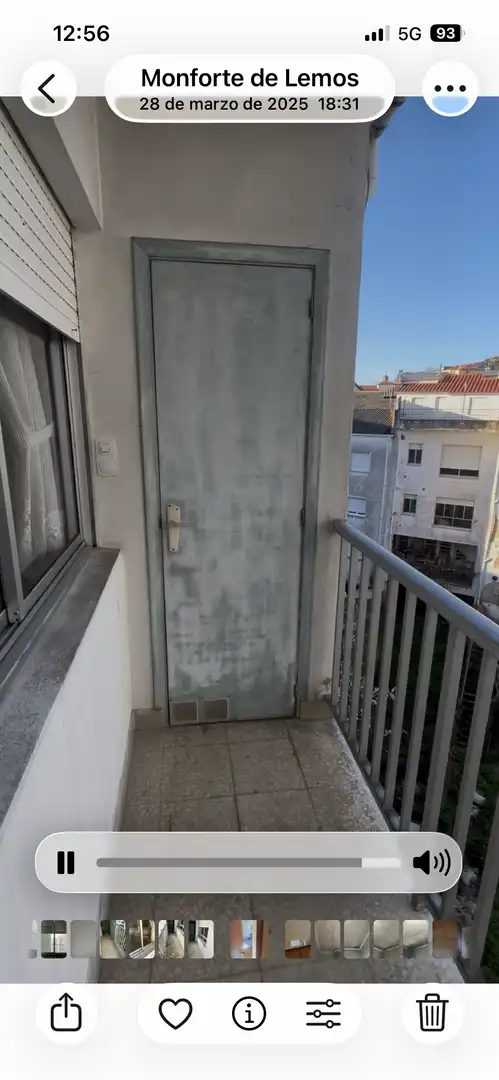 Flat for sale in Rúa Inés de Castro, 15, Monforte de Lemos Balcony of Flat for sale in Monforte de Lemos with Heating, Parquet flooring and Storage room