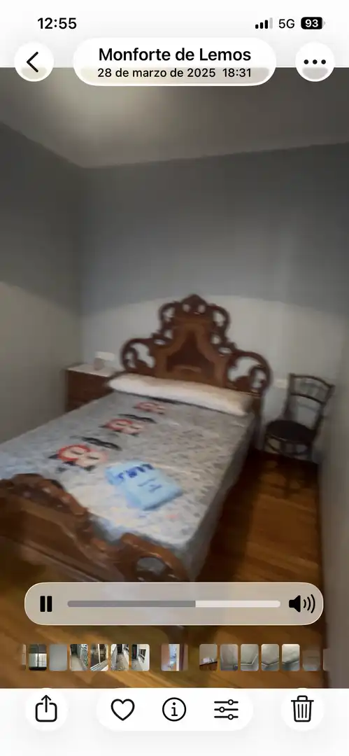 Flat for sale in Rúa Inés de Castro, 15, Monforte de Lemos Bedroom of Flat for sale in Monforte de Lemos with Heating, Parquet flooring and Storage room