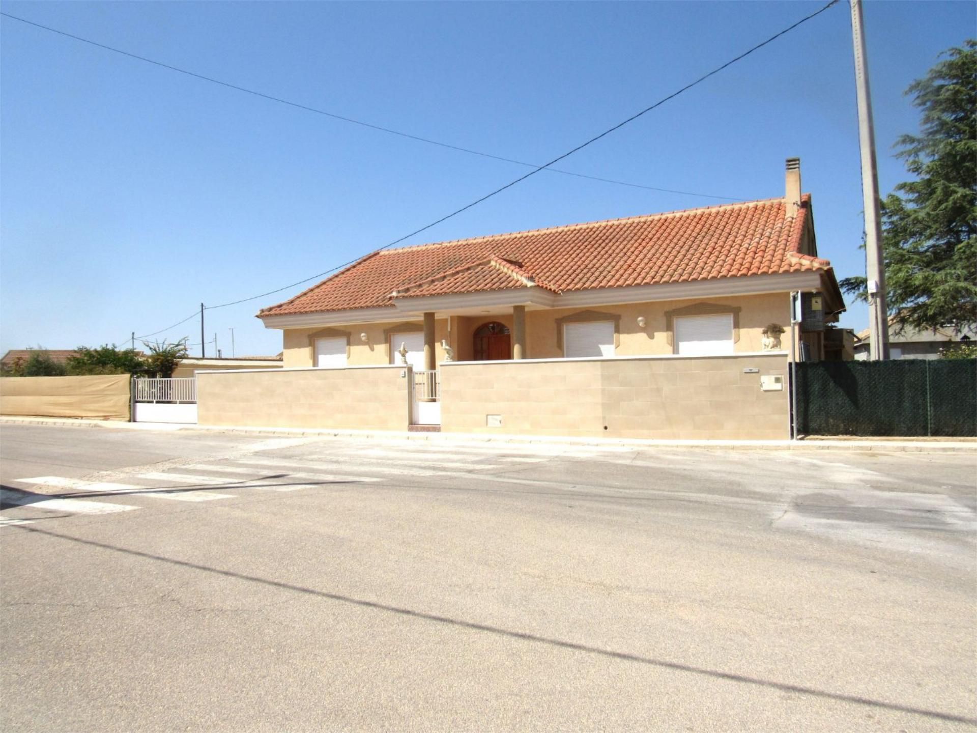 Exterior view of Planta baja for sale in Fuente Álamo de Murcia  with Air Conditioner, Heating and Private garden