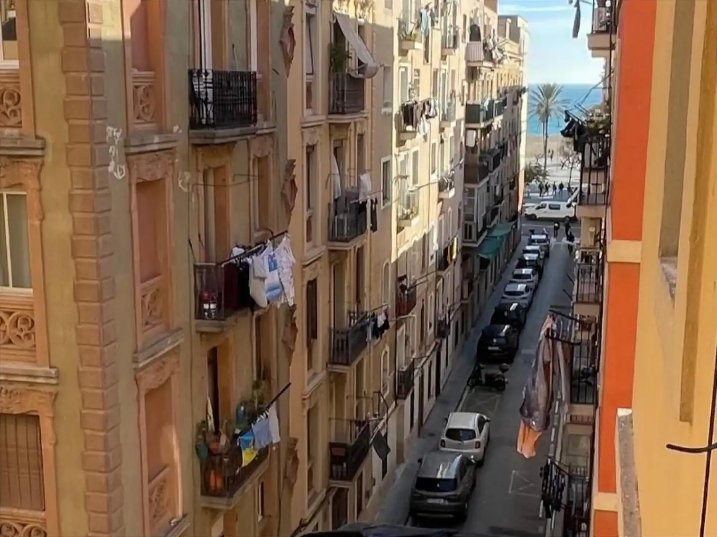 Flat for rent in Carrer d'Alcanar, 19, La Barceloneta Exterior view of Flat for rent in Barcelona with Air Conditioner, Heating and Furnished