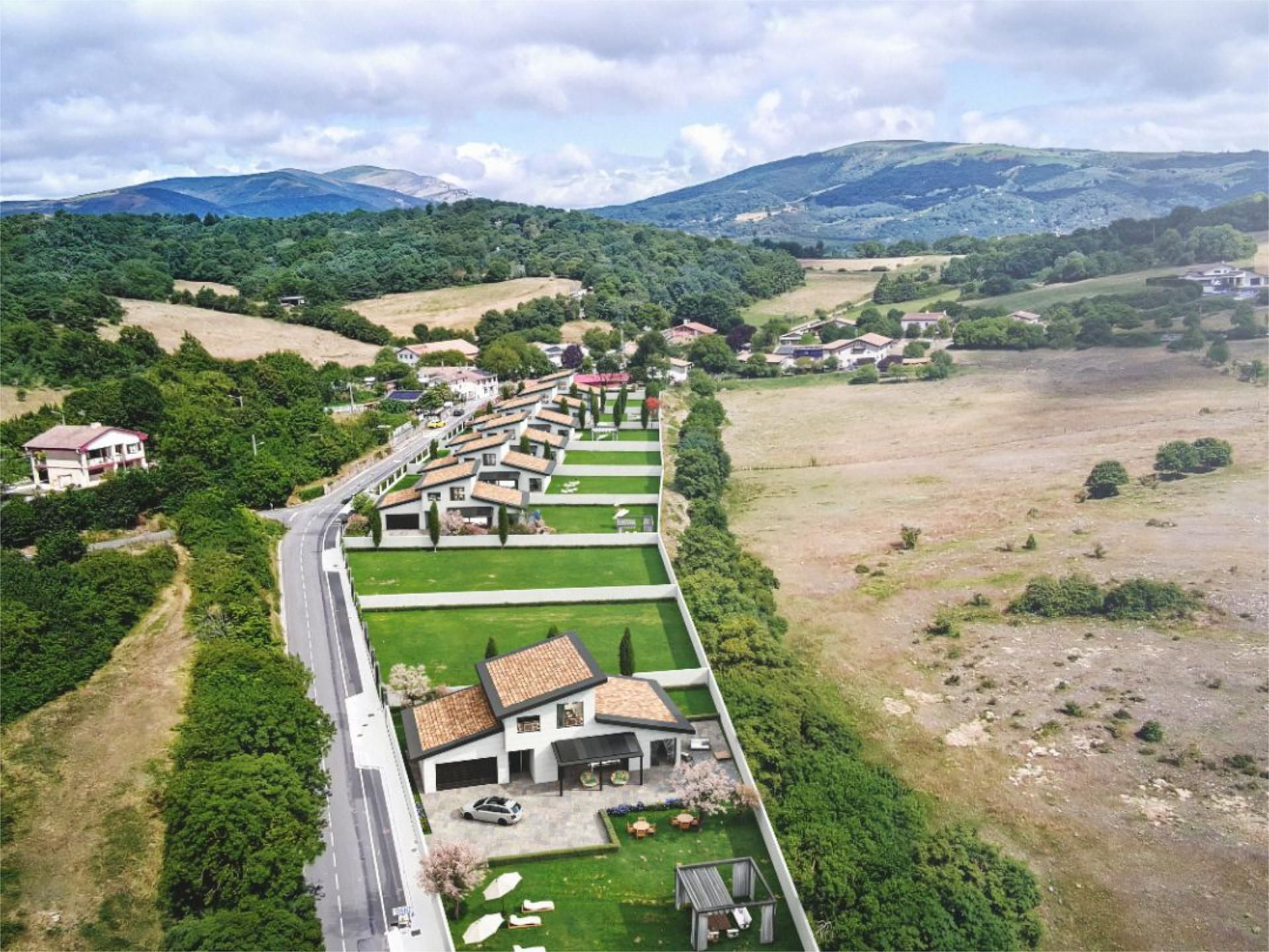 Vista exterior de Residencial en venda en Zigoitia