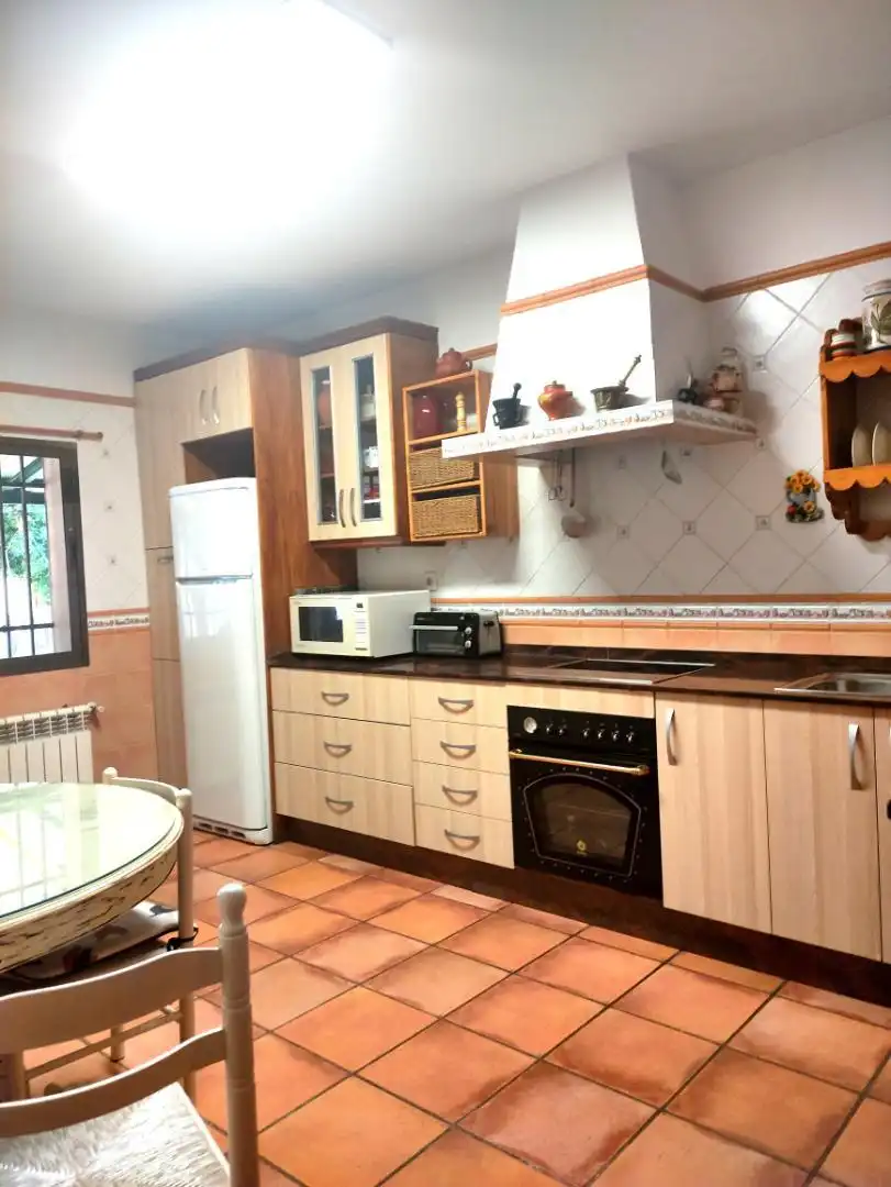 Cocina de Casa o chalet en venta en Porzuna con Aire acondicionado, Calefacción y Jardín privado
