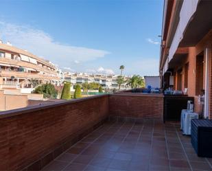 Terrace of Flat for sale in Cubelles  with Air Conditioner, Heating and Private garden