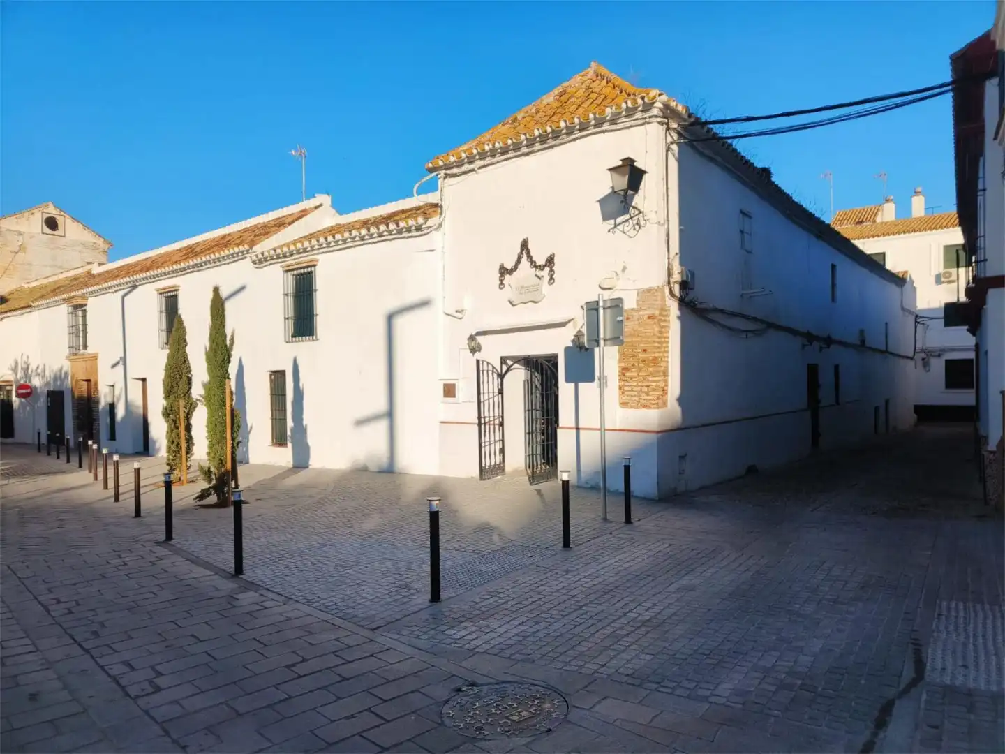 Vista exterior de Casa adosada en venta en Carmona