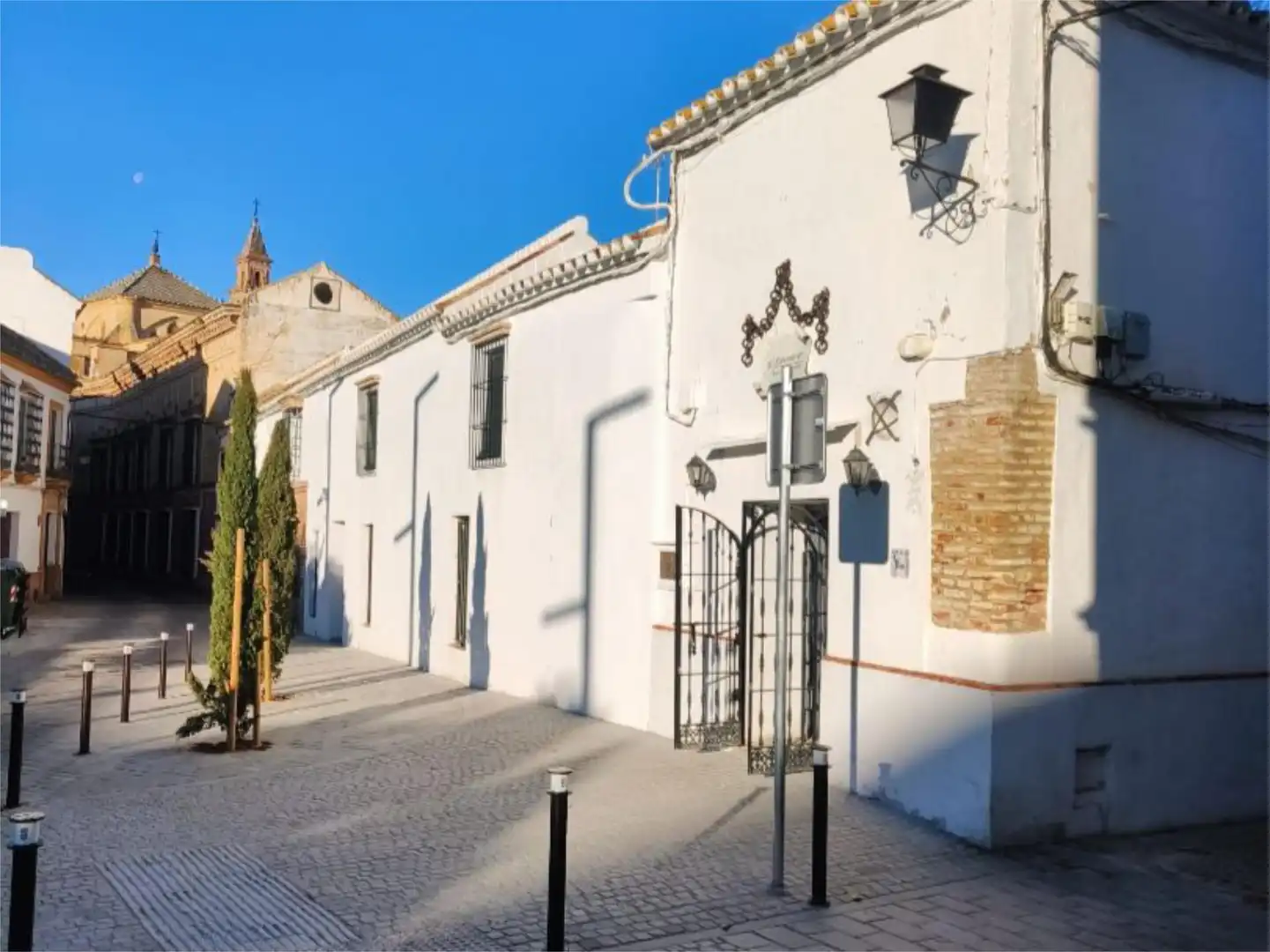 Vista exterior de Casa adosada en venta en Carmona