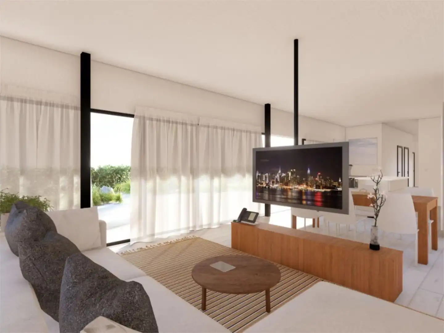 Casa o chalet en venta en Calle la Orilla, 38, La Oliva pueblo Sala de estar de Casa o chalet en venta en La Oliva con Aire acondicionado, Jardín privado y Terraza