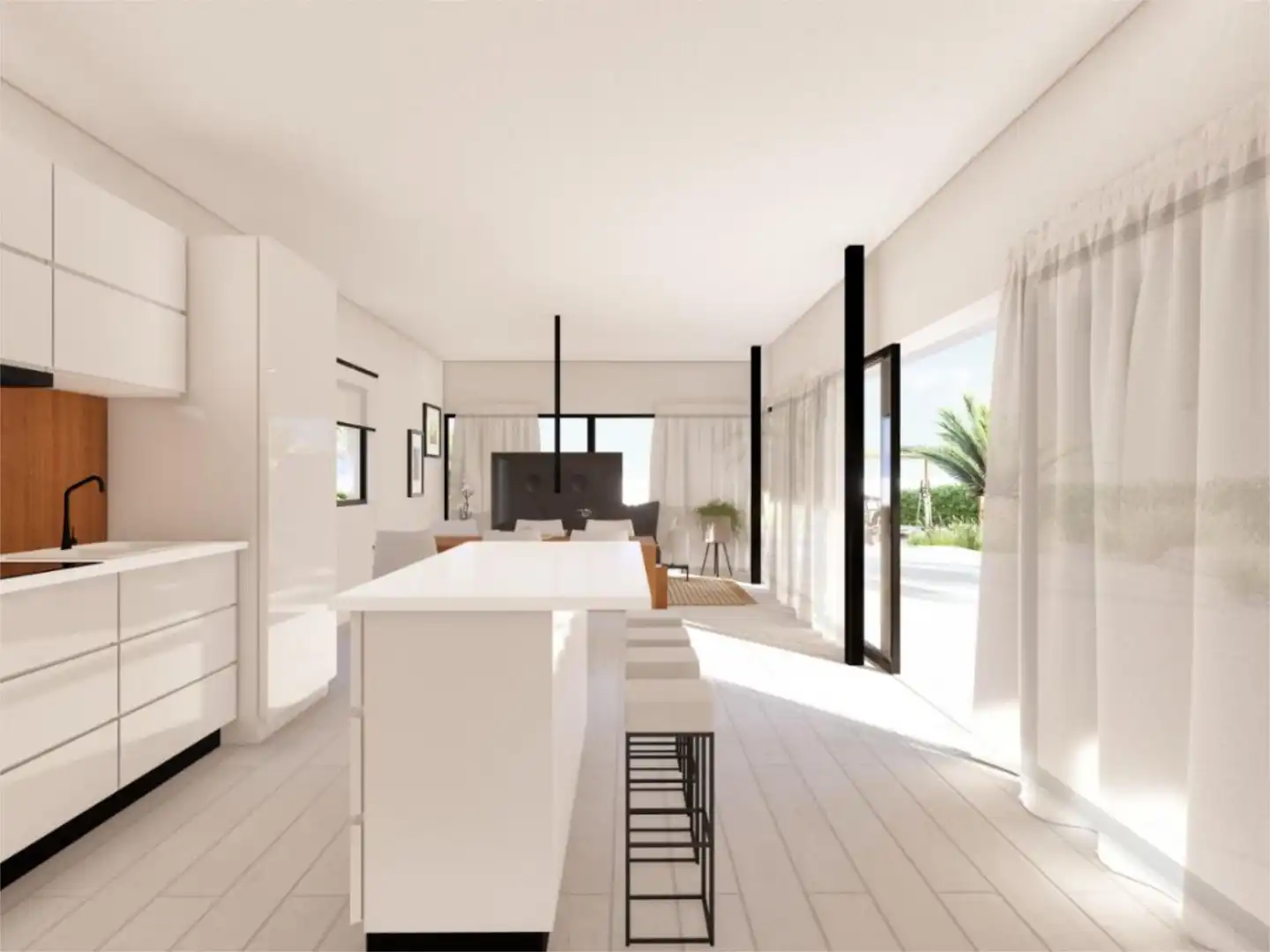 Casa o chalet en venta en Calle la Orilla, 38, La Oliva pueblo Cocina de Casa o chalet en venta en La Oliva con Aire acondicionado, Jardín privado y Terraza