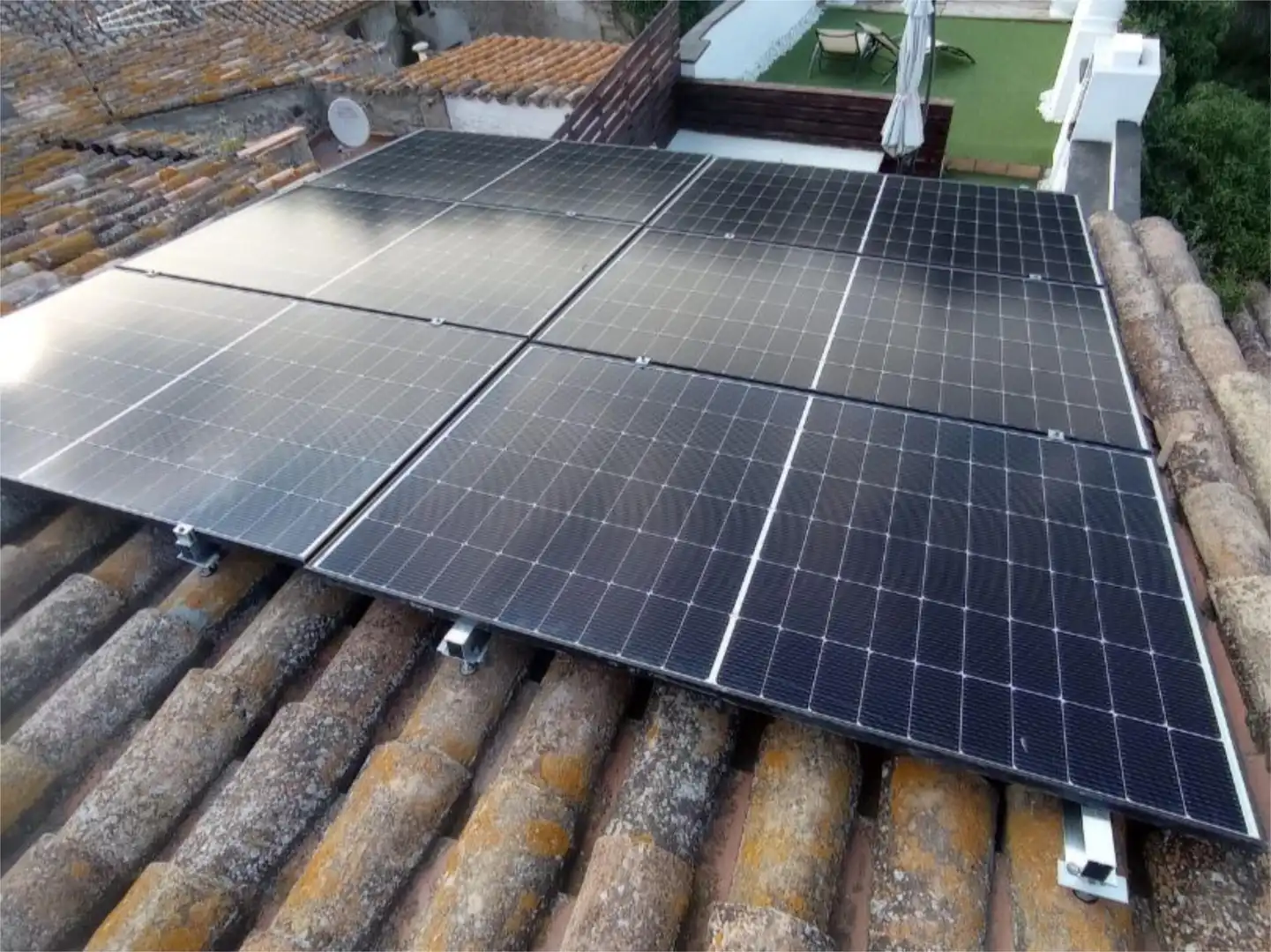 Einfamilien-Reihenhaus zum Verkauf in Carrer Major, 16, Vilanova d'Escornalbou Garten von Einfamilien-Reihenhaus zum Verkauf in Vilanova d'Escornalbou mit Klimaanlage, Heizung und Privatgarten