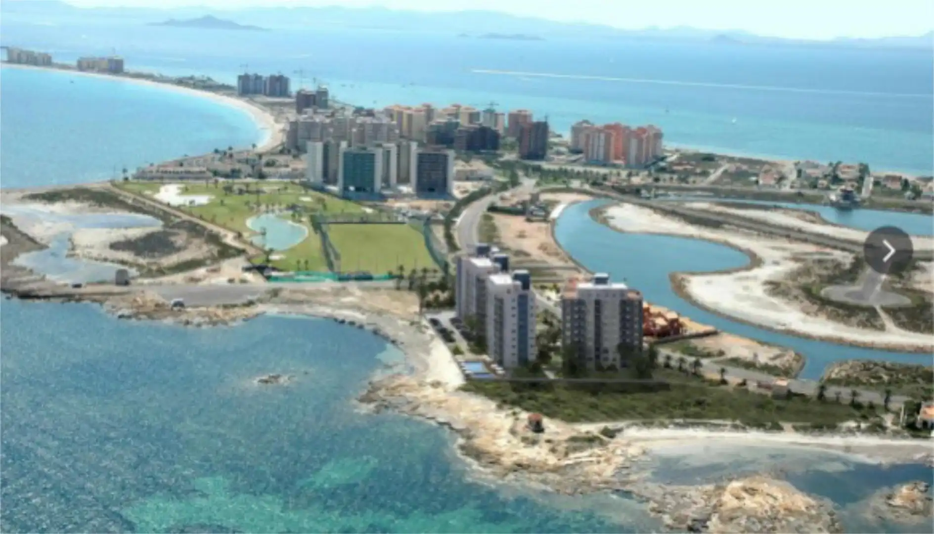 Apartament en venda a Desconocido Veneziola F, 4, Veneziola Vista exterior de Apartament en venda en La Manga del Mar Menor amb Aire condicionat, Terrassa i Piscina