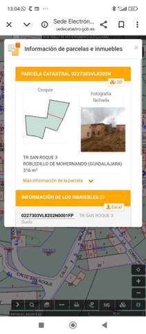 Terreno residencial en Venta en Travesia de San Roque, 3 en Robledillo de Mohernando