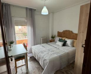 Bedroom of Study to rent in Valladolid Capital  with Heating, Furnished and Balcony