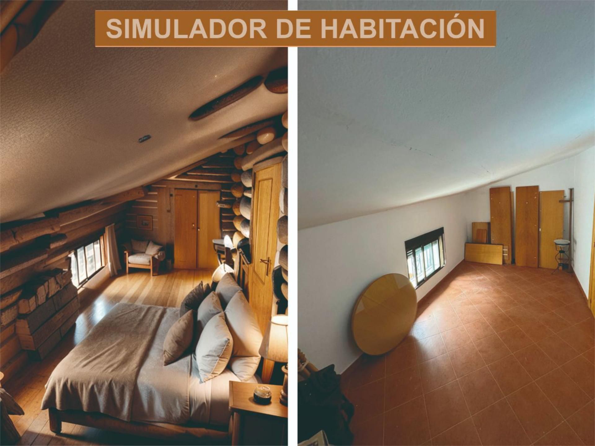 Bedroom of Single-family semi-detached for sale in Tartanedo  with Furnished