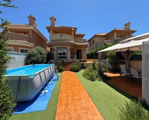 Garden of Single-family semi-detached to rent in Cartagena  with Heating, Terrace and Furnished