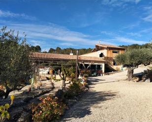 Exterior view of Country house for sale in L'Ametlla de Mar   with Private garden, Terrace and Swimming Pool